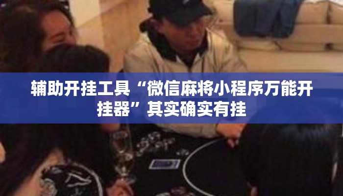辅助开挂工具“微信麻将小程序万能开挂器”其实确实有挂