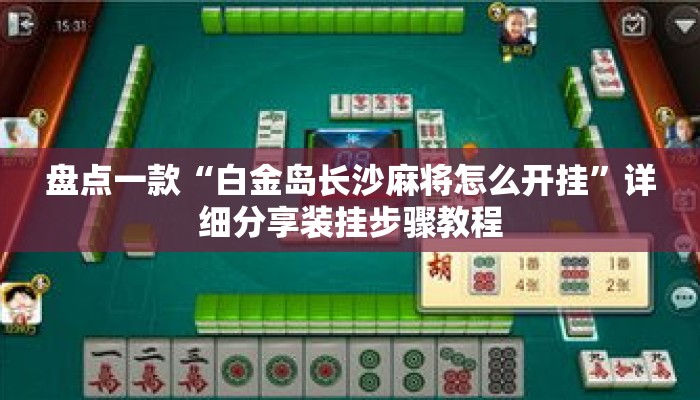 盘点一款“白金岛长沙麻将怎么开挂”详细分享装挂步骤教程