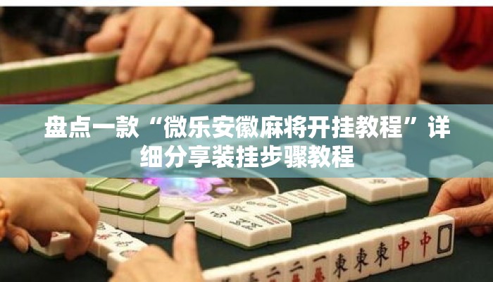 盘点一款“微乐安徽麻将开挂教程”详细分享装挂步骤教程