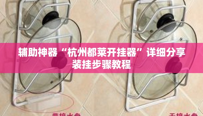 辅助神器“杭州都莱开挂器”详细分享装挂步骤教程