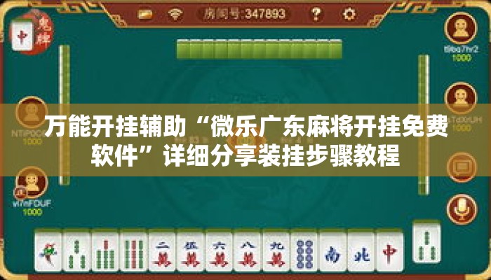 万能开挂辅助“微乐广东麻将开挂免费软件	”详细分享装挂步骤教程