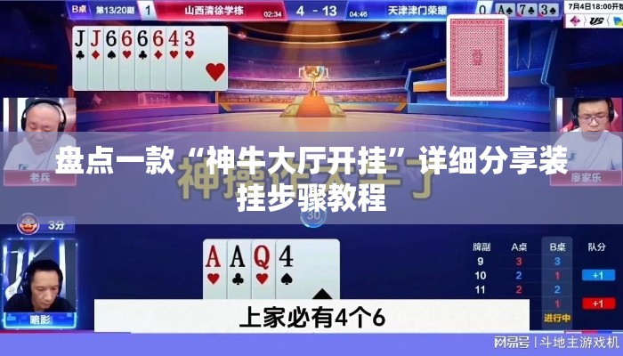 盘点一款“神牛大厅开挂”详细分享装挂步骤教程