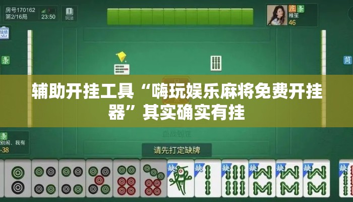 辅助开挂工具“嗨玩娱乐麻将免费开挂器”其实确实有挂