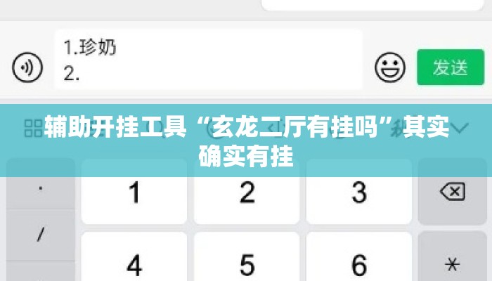 辅助开挂工具“玄龙二厅有挂吗	”其实确实有挂