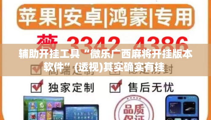 辅助开挂工具“微乐广西麻将开挂版本软件	”(透视)其实确实有挂 