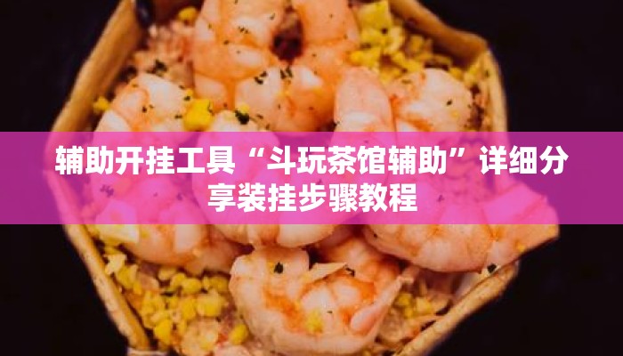 辅助开挂工具“斗玩茶馆辅助”详细分享装挂步骤教程