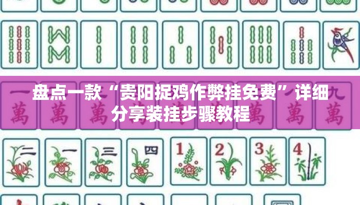 盘点一款“贵阳捉鸡作弊挂免费	”详细分享装挂步骤教程