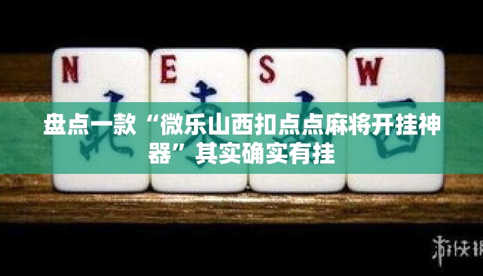 盘点一款“微乐山西扣点点麻将开挂神器	”其实确实有挂