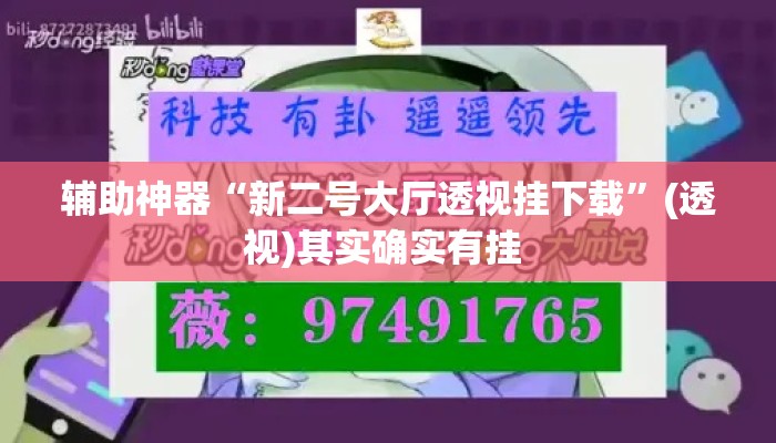 辅助神器“新二号大厅透视挂下载”(透视)其实确实有挂 
