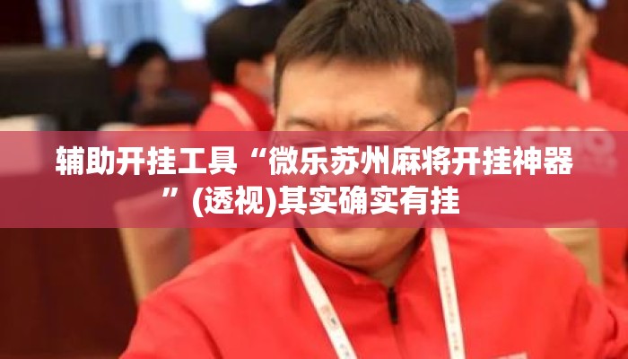 辅助开挂工具“微乐苏州麻将开挂神器	”(透视)其实确实有挂 