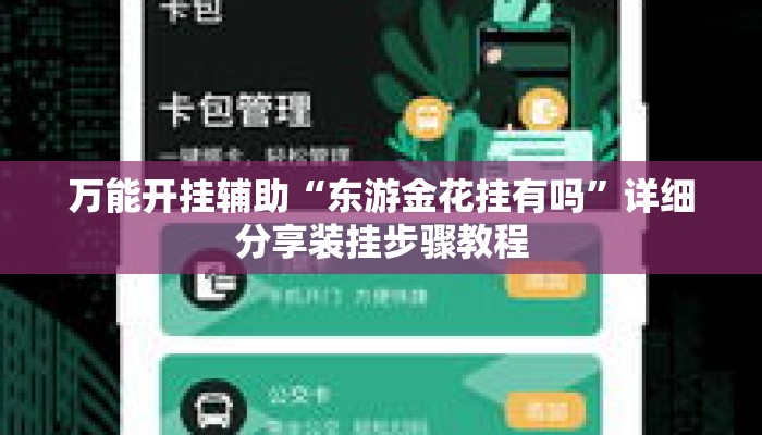 万能开挂辅助“东游金花挂有吗	”详细分享装挂步骤教程