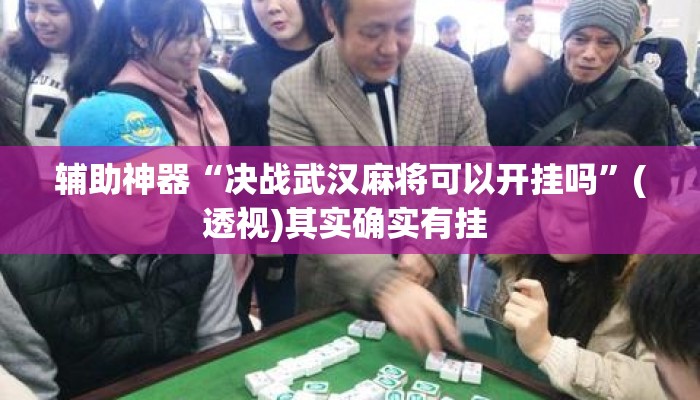 辅助神器“决战武汉麻将可以开挂吗”(透视)其实确实有挂 