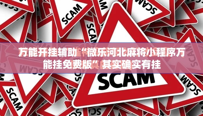 万能开挂辅助“微乐河北麻将小程序万能挂免费版	”其实确实有挂