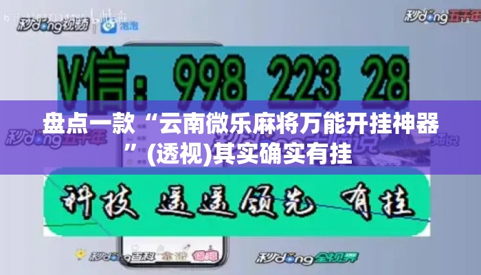 盘点一款“云南微乐麻将万能开挂神器”(透视)其实确实有挂 