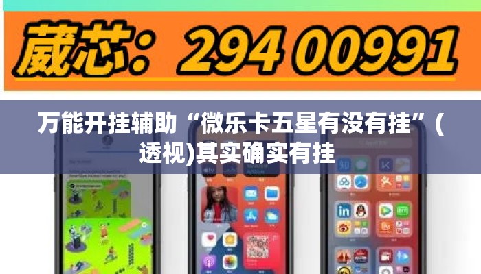万能开挂辅助“微乐卡五星有没有挂”(透视)其实确实有挂 