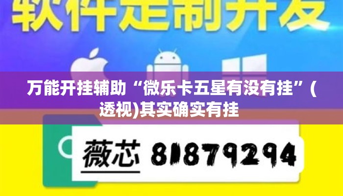 万能开挂辅助“微乐卡五星有没有挂	”(透视)其实确实有挂 