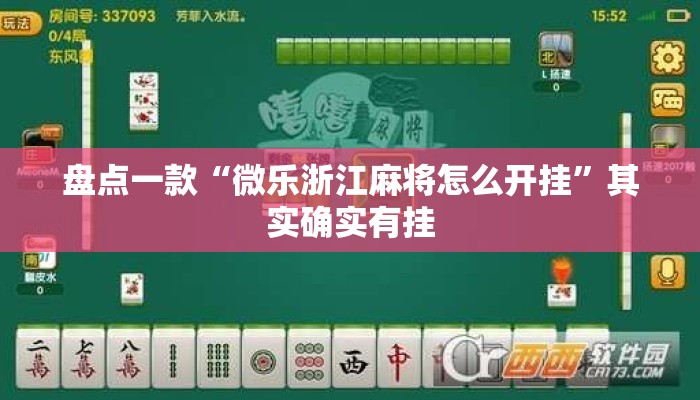 盘点一款“微乐浙江麻将怎么开挂	”其实确实有挂