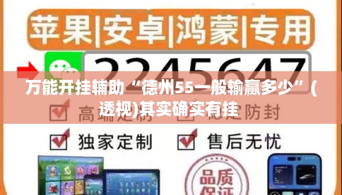 万能开挂辅助“德州55一般输赢多少	”(透视)其实确实有挂 