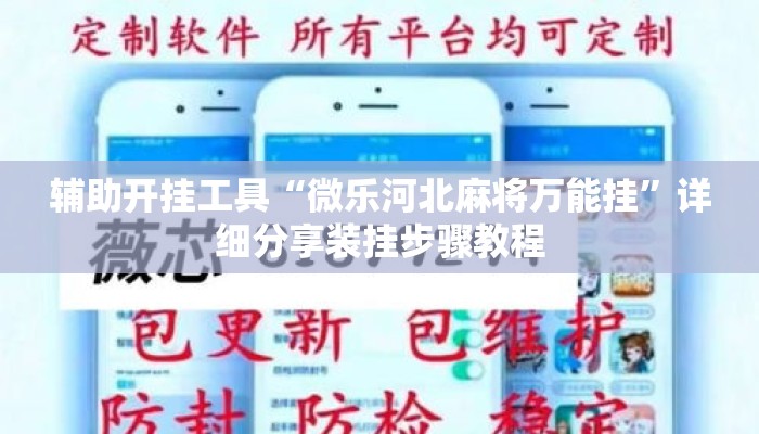 辅助开挂工具“微乐河北麻将万能挂	”详细分享装挂步骤教程