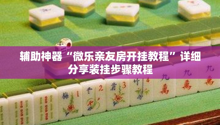 辅助神器“微乐亲友房开挂教程”详细分享装挂步骤教程