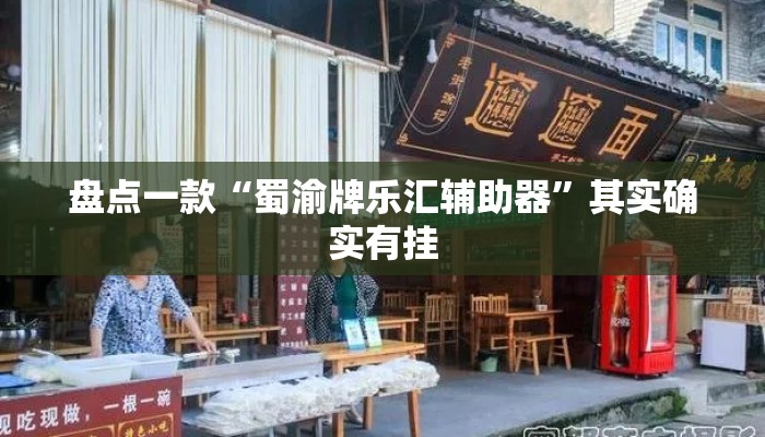 盘点一款“蜀渝牌乐汇辅助器”其实确实有挂