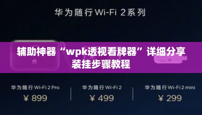 辅助神器“wpk透视看牌器”详细分享装挂步骤教程