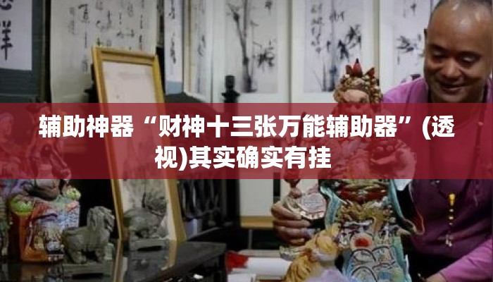 辅助神器“财神十三张万能辅助器	”(透视)其实确实有挂 