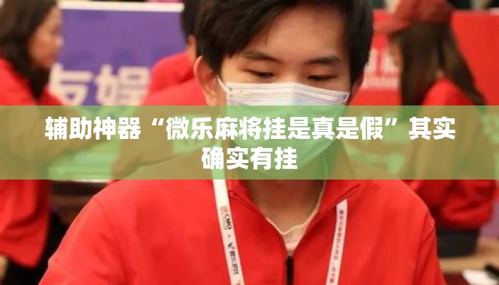 辅助神器“微乐麻将挂是真是假	”其实确实有挂