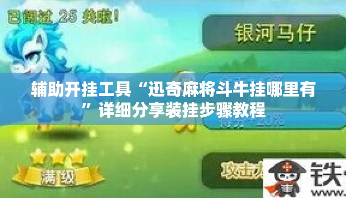 辅助开挂工具“迅奇麻将斗牛挂哪里有	”详细分享装挂步骤教程