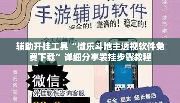 辅助开挂工具“微乐斗地主透视软件免费下载	”详细分享装挂步骤教程