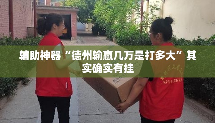 辅助神器“德州输赢几万是打多大	”其实确实有挂