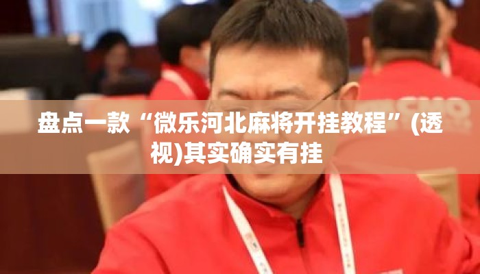 盘点一款“微乐河北麻将开挂教程	”(透视)其实确实有挂 