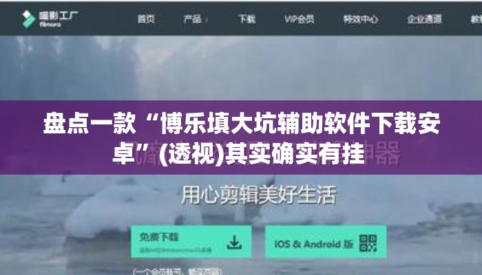 盘点一款“博乐填大坑辅助软件下载安卓”(透视)其实确实有挂 