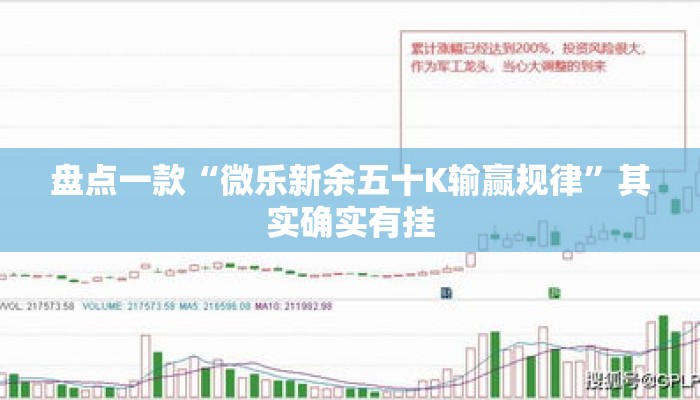 盘点一款“微乐新余五十K输赢规律	”其实确实有挂