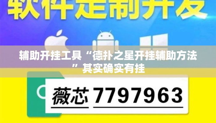辅助开挂工具“德扑之星开挂辅助方法”其实确实有挂