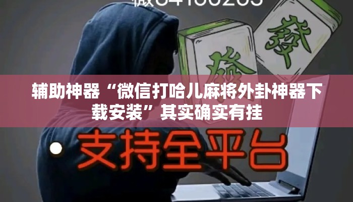 辅助神器“微信打哈儿麻将外卦神器下载安装”其实确实有挂