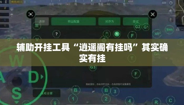 辅助开挂工具“逍遥阁有挂吗”其实确实有挂