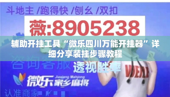 辅助开挂工具“微乐四川万能开挂器”详细分享装挂步骤教程
