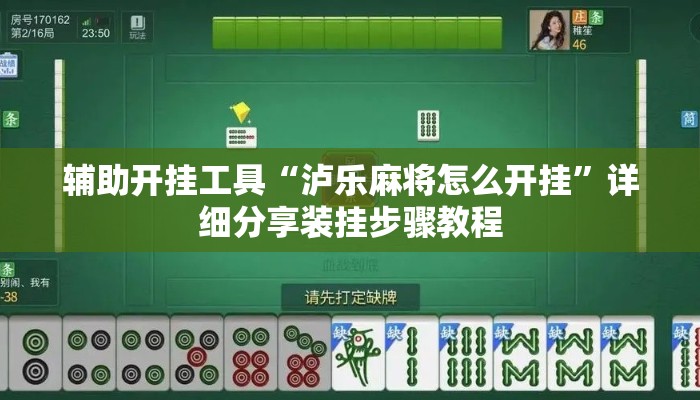 辅助开挂工具“泸乐麻将怎么开挂”详细分享装挂步骤教程