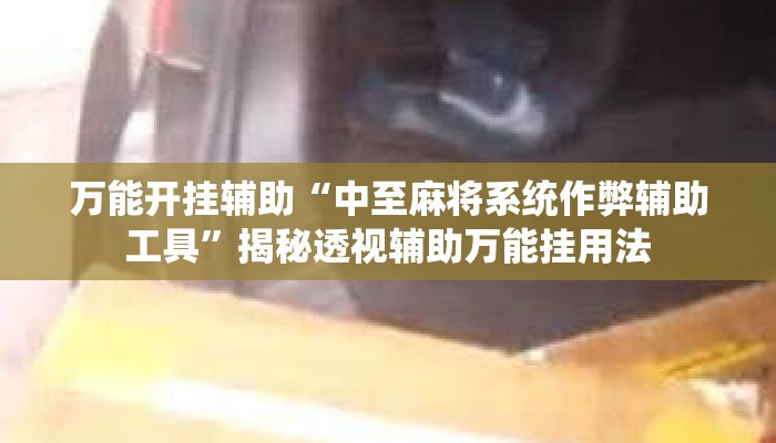 万能开挂辅助“中至麻将系统作弊辅助工具”揭秘透视辅助万能挂用法