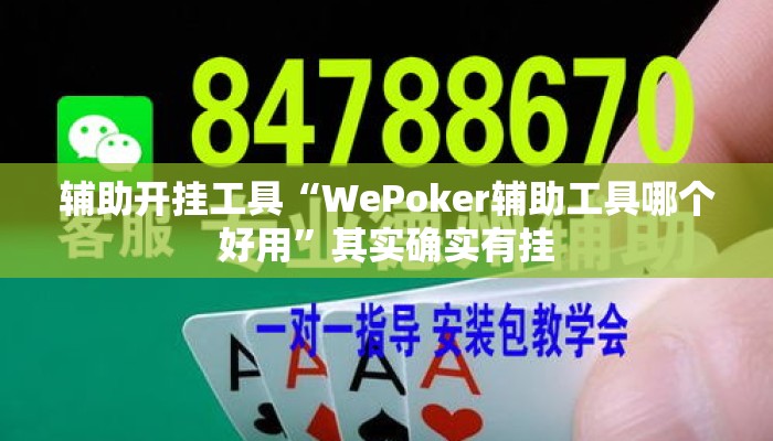 辅助开挂工具“WePoker辅助工具哪个好用”其实确实有挂