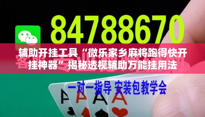 辅助开挂工具“微乐家乡麻将跑得快开挂神器”揭秘透视辅助万能挂用法