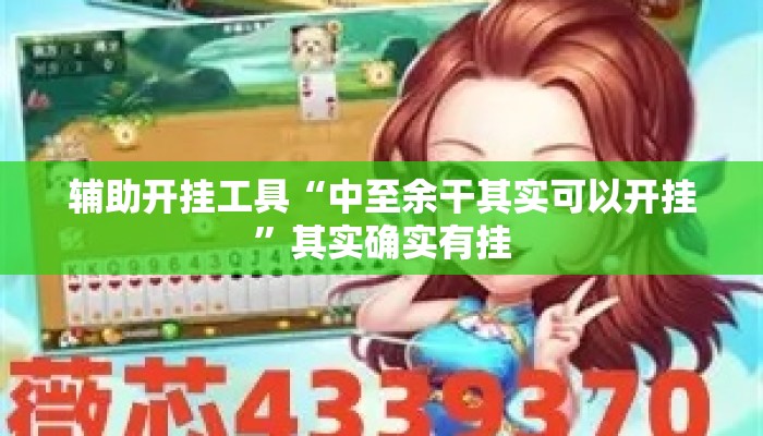辅助开挂工具“中至余干其实可以开挂”其实确实有挂