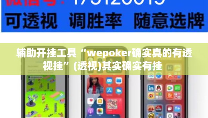 辅助开挂工具“wepoker确实真的有透视挂	”(透视)其实确实有挂 