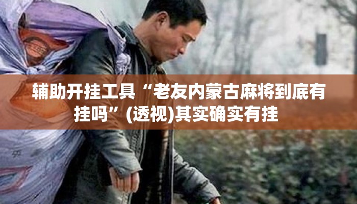 辅助开挂工具“老友内蒙古麻将到底有挂吗”(透视)其实确实有挂 