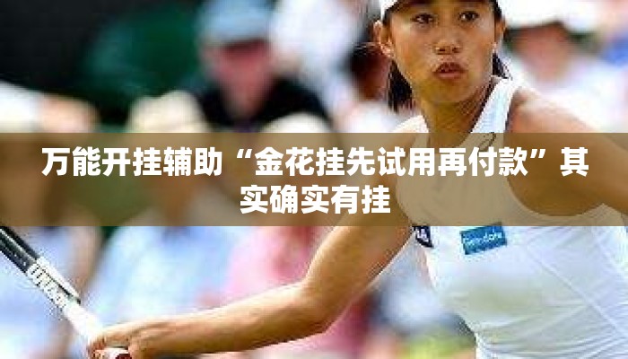 万能开挂辅助“金花挂先试用再付款	”其实确实有挂