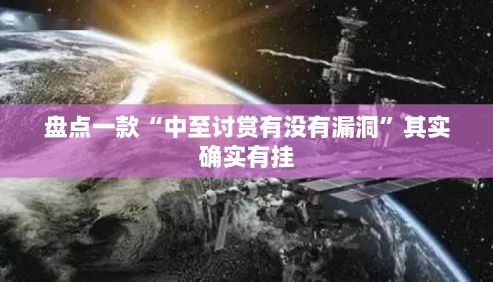盘点一款“中至讨赏有没有漏洞	”其实确实有挂