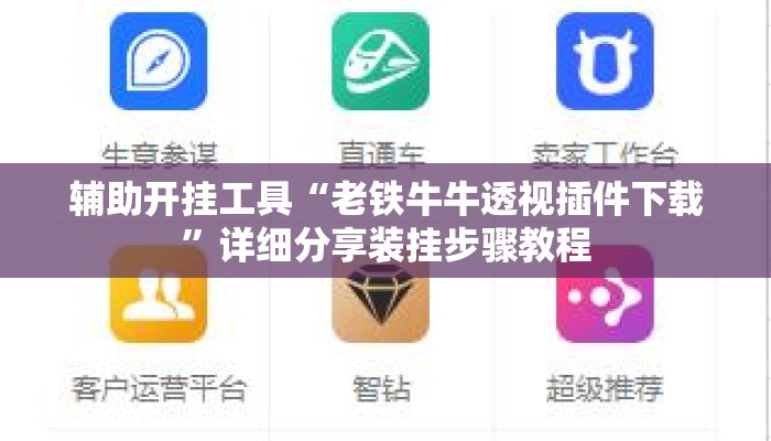 辅助开挂工具“老铁牛牛透视插件下载”详细分享装挂步骤教程