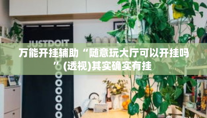 万能开挂辅助“随意玩大厅可以开挂吗”(透视)其实确实有挂 
