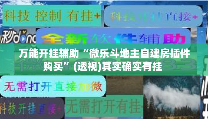 万能开挂辅助“微乐斗地主自建房插件购买	”(透视)其实确实有挂 